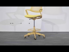 صندلی های ناهار خوری با قاب فلزی ارگونومیک صندلی های پوشیده از فوم