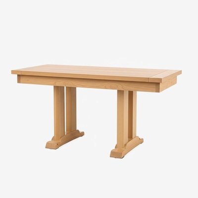 quality Mat Finish Nordic Meja Makan Kayu Ketahanan tinggi untuk ruang dalam ruangan dan keanggunan abadi factory