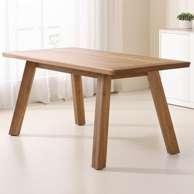 quality Mesa de comedor nórdica de madera, fácil de limpiar, aspecto moderno y elegante para cualquier interior, alta durabilidad factory